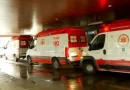 SUPERLOTADO: Hospital Walfredo Gurgel fica com pacientes em macas nos corredores e ambulâncias retidas