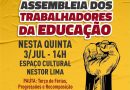 ALÔ NILDINHA: TRABALHADORES DA EDUCAÇÃO COBRAM DIREITOS