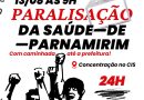 PARALISAÇÃO DA SAÚDE DE PARNAMIRIM