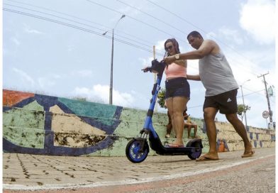 Patinetes elétricos somam 36 mil viagens e 22 mil usuarios em 10 dias
