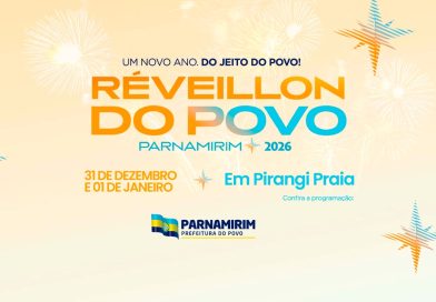 Virada do ano com programação gratuita em Pirangi Virada do ano com programação gratuita em Pirangi