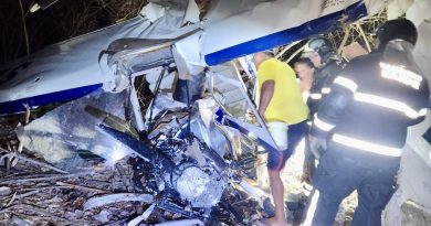 Corpo de Bombeiros atende duas vítimas após queda de avião em Pau dos Ferros Corpo de Bombeiros atende duas vítimas após queda de avião em Pau dos Ferros