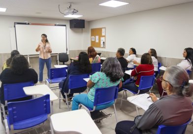 Merendeiras da rede municipal recebem capacitação em parceria com o Senac