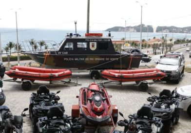 Governo do RN lança Operação Verão 2026 e exibe novos equipamentos da força de segurança