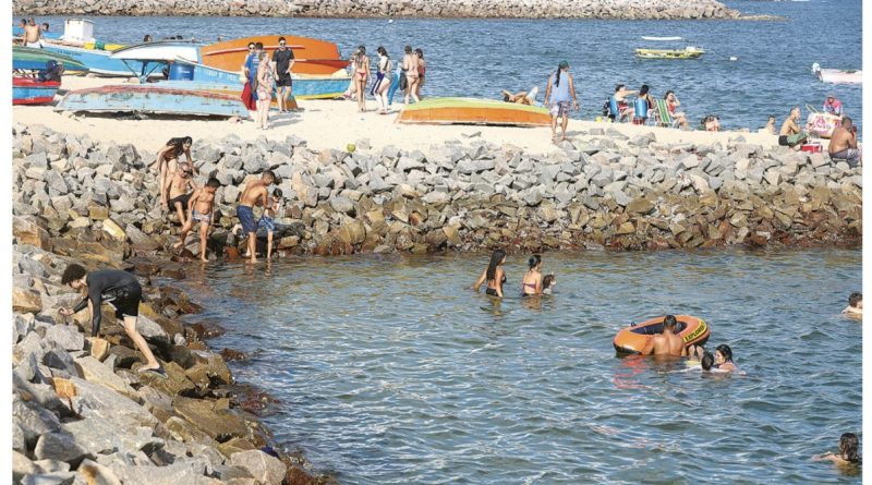 Projeto de rampa de acesso na praia da Redinha será concluído até sexta-feira Projeto de rampa de acesso na praia da Redinha será concluído até sexta-feira