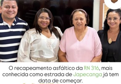 Prefeita Nilda anuncia recapeamento para a estrada de Japecanga Prefeita Nilda anuncia recapeamento para a estrada de Japecanga