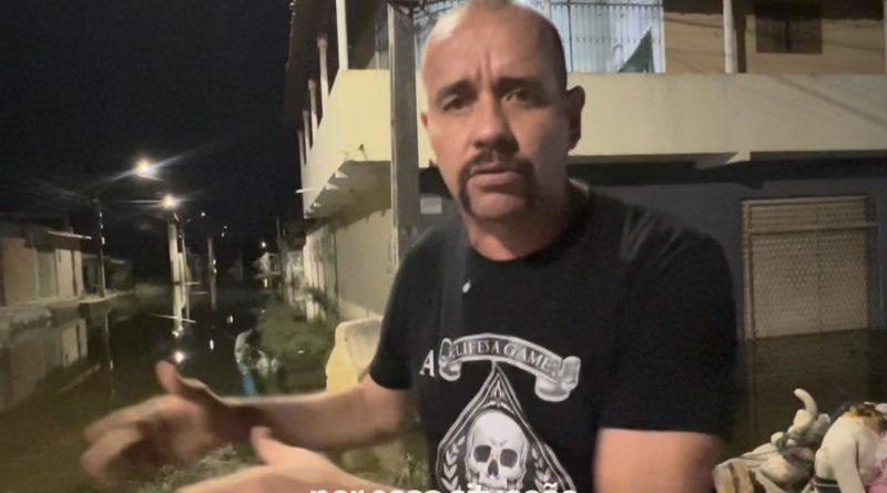 Sargento Gonçalves denuncia furtos a residências durante alagamentos na Zona Norte de Natal