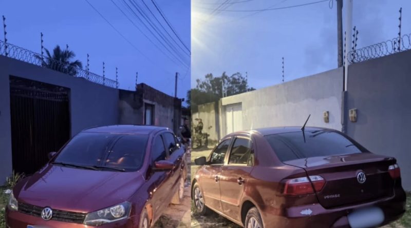 POLÍCIA RECUPERA VEÍCULO ROUBADO EM PARNAMIRIM