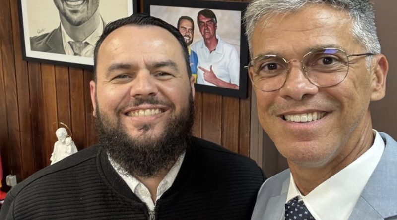 Deputado Coronel Azevedo visita Assembleia Legislativa de São Paulo e fortalece alianças em defesa da liberdade