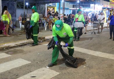 Parnamirim reforça serviço de limpeza no Carnaval do Povo 2026 Parnamirim reforça serviço de limpeza no Carnaval do Povo 2026