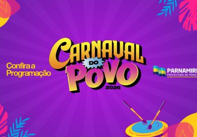 Parnamirim abre programação do Carnaval do Povo 2026 nesta sexta-feira (13) Parnamirim abre programação do Carnaval do Povo 2026 nesta sexta-feira (13)