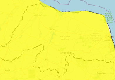 Inmet coloca todo o RN em alerta para chuvas intensas até terça (10)