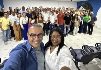 Prefeita Nilda demonstra força política ao reunir vereadores e aliados para declarar apoio a Kelps Lima para deputado federal