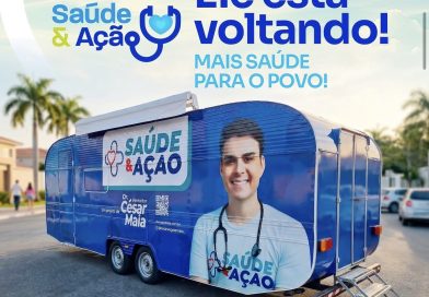 VEREADOR CÉSAR MAIA ANUNCIA A VOLTA DO PROJETO “ SAÚDE E AÇÃO”