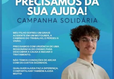 Jovem de 19 anos que sofreu grave acidente realizará ressonância magnética gratuita com apoio de clínica em Parnamirim