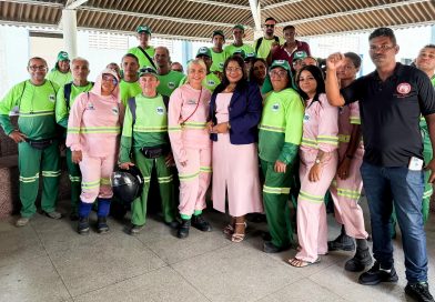 Em demonstração de valorização, gestão Nilda autoriza repasse de 40% de insalubridade para profissionais da varrição