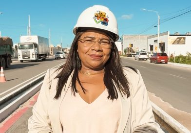 Em visita à RN-313, Nilda anuncia entrega da maior obra de mobilidade urbana da região
