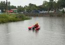 Bombeiros retomam buscas por jovem desaparecido no rio Jundiaí, em Macaíba