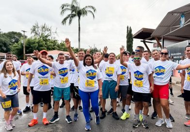 Prefeita Nilda realiza corrida inédita para celebrar o Dia do Gari