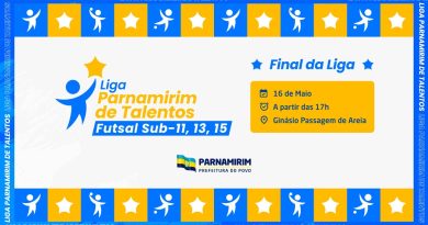 Ginásio de Passagem de Areia recebe final da Liga Parnamirim de Talentos neste sábado (16)