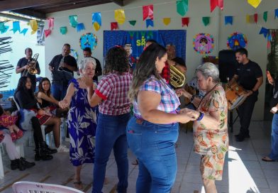 Centro Dia celebra São João com momento de integração e alegrias para os idosos