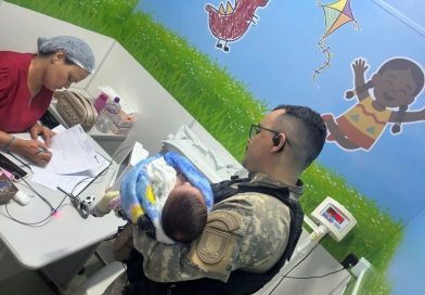 Polícia Militar salva bebê engasgado em Parnamirim