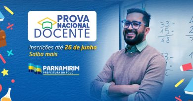 Parnamirim adere à Prova Nacional Docente e amplia oportunidades para seleção de professores Parnamirim adere à Prova Nacional Docente e amplia oportunidades para seleção de professores