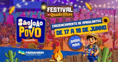 Prefeitura abre inscrições para ambulantes que desejam atuar no Festival de Quadrilhas 2026
