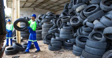 Pneus inservíveis recebem destinação ambientalmente adequada em Parnamirim