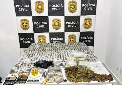 Polícia Civil consegue mais outro êxito diante do tráfico de drogas em Parnamirim. O prejuízo para o tráfico nessa semana ultrapassa 500 mil reais