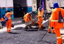 Prefeitura segue avançando com operação tapa-buracos e limpeza de bueiros no município Prefeitura segue avançando com operação tapa-buracos e limpeza de bueiros no município