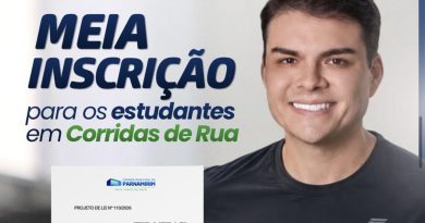 VEREADOR DR CÉSAR MAIA APRESENTA PROJETO DE LEI QUE GARANTE MEIA INSCRIÇÃO PARA ESTUDANTES EM CORRIDAS DE RUA