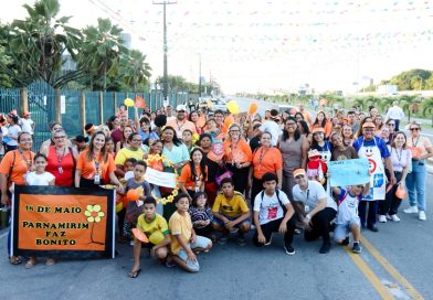 Caminhada Parnamirim Faz Bonito mobiliza rede de proteção à infância e adolescência Caminhada Parnamirim Faz Bonito mobiliza rede de proteção à infância e adolescência