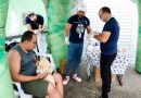 Segundo dia de pré-campanha de vacinação antirrábica imuniza mais de 700 cães e gatos Segundo dia de pré-campanha de vacinação antirrábica imuniza mais de 700 cães e gatos