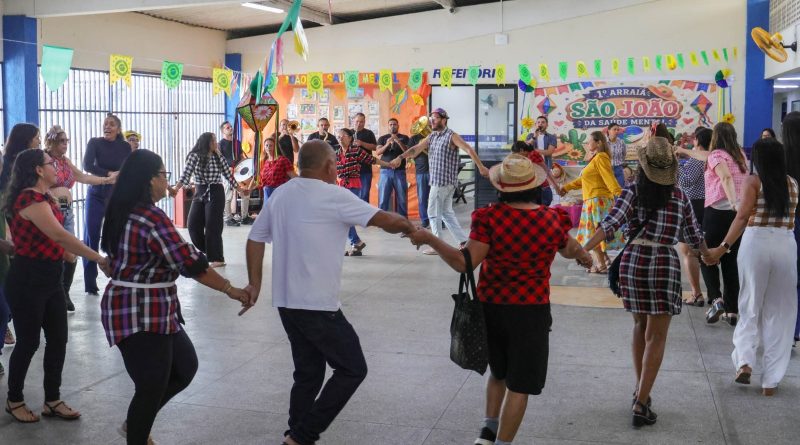 1º São João da Saúde Mental promove acolhimento, integração e valorização dos usuários da rede de Atenção Psicossocial 1º São João da Saúde Mental promove acolhimento, integração e valorização dos usuários da rede de Atenção Psicossocial