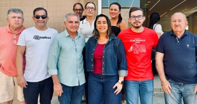 Samanda recebe apoio do vereador Júnior Souza e amplia alianças em Apodi