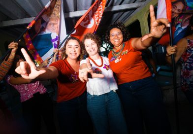 Em Mossoró, Samanda de Lula caminha pelo Belo Horizonte e conversa com moradores sobre propostas para o Senado