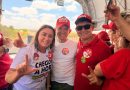 Samanda amplia apoios em Severiano Melo com ex-prefeito Dr. Dagoberto Bessa e vereador Veste Farias Samanda amplia apoios em Severiano Melo com ex-prefeito Dr. Dagoberto Bessa e vereador Veste Farias