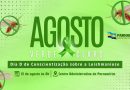 Prefeitura realiza Dia D de conscientização sobre a leishmaniose na próxima terça-feira, 12 de agosto