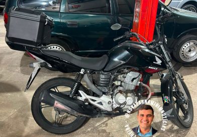 3º BPM RECUPERA MOTOCICLETA ROUBADA EM NOVA PARNAMIRIM