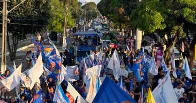 Allyson percorre Zona Norte com grande caravana e reafirma compromisso de construção da terceira ponte Allyson percorre Zona Norte com grande caravana e reafirma compromisso de construção da terceira ponte