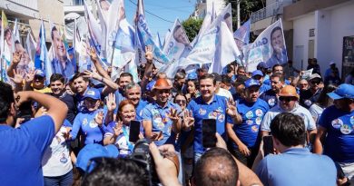 Caravana do Azulão passa por São Miguel, Encanto e São Francisco do Oeste e Allyson reforça compromisso com a água
