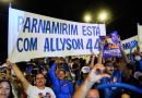 Nos braços do povo, Allyson mobiliza a Caravana do Azulão com multidão em Parnamirim Nos braços do povo, Allyson mobiliza a Caravana do Azulão com multidão em Parnamirim