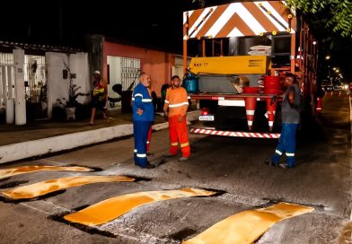 Gestão Nilda amplia recuperação da sinalização horizontal e leva nova pintura a mais bairros de Parnamirim