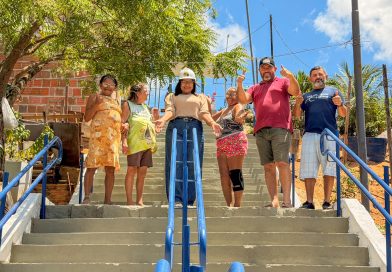Resolvido! Gestão Nilda soluciona problemas antigos na escadaria e garante mais segurança e dignidade aos moradores do Portal do Jiqui Resolvido! Gestão Nilda soluciona problemas antigos na escadaria e garante mais segurança e dignidade aos moradores do Portal do Jiqui