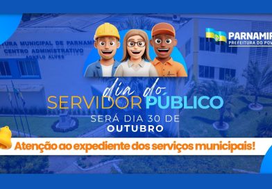 Prefeitura de Parnamirim transfere feriado do Servidor Público para sexta-feira (30)