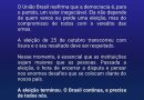 UNIÃO BRASIL RECONHECE A VITÓRIA DA DEMOCRACIA
