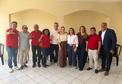 Ao lado de Samanda, grupo político de Campo Redondo anuncia apoio a Cadu de Lula no 2º turno