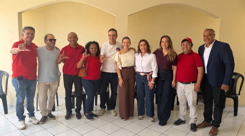 Ao lado de Samanda, grupo político de Campo Redondo anuncia apoio a Cadu de Lula no 2º turno